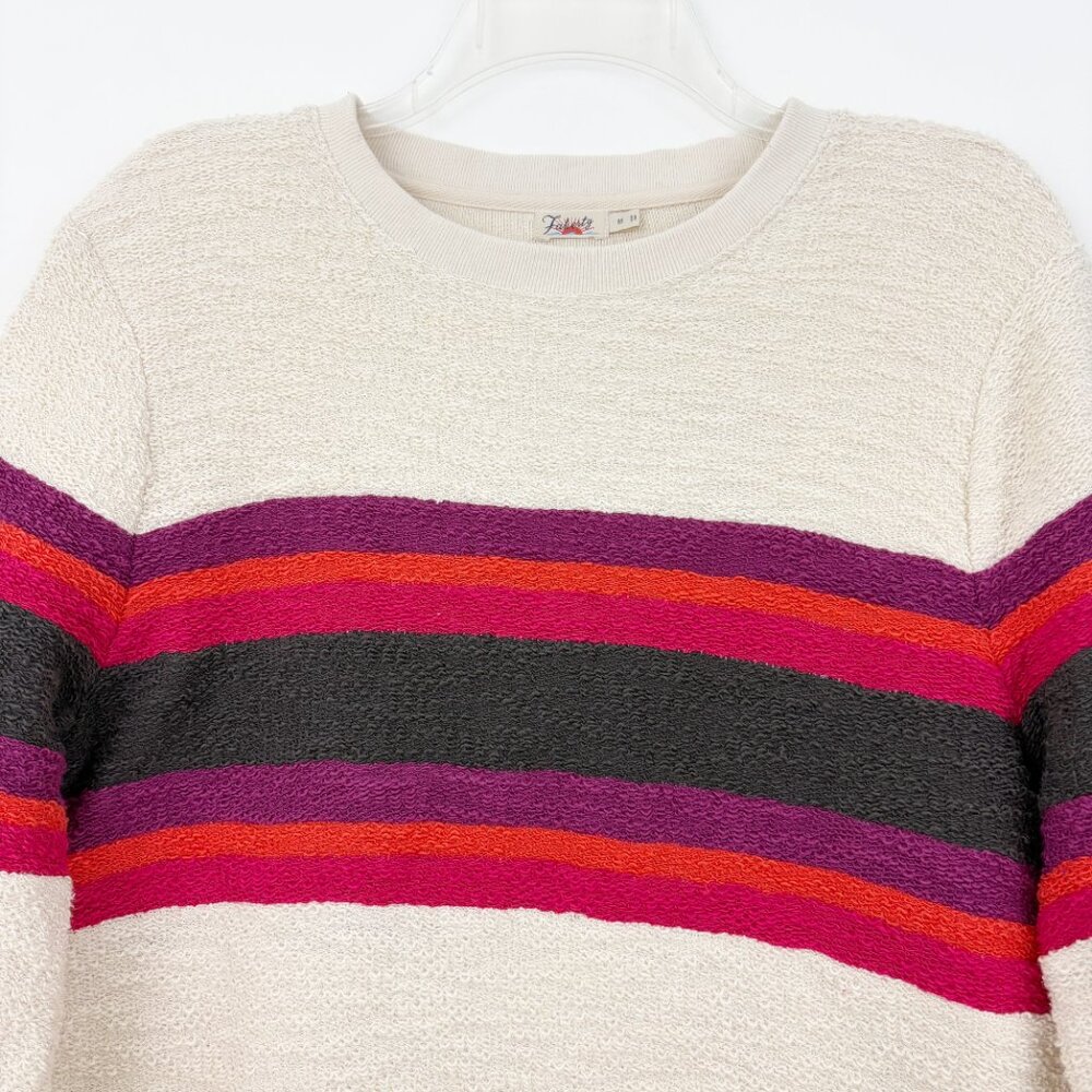 Faherty Organic Cotton Striped Sweatshirt - Picture 4 of 11